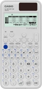 Casio Iberia Classwiz FX-991 SP Calcolatrice scientifica con display LCD a 12 cifre - Oltre 560 funzioni - Coperchio protettivo - Colore bianco