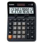 Casio DX-12B Calcolatrice da tavolo - Display LCD extra-large a 12 cifre - Alimentazione solare e a batterie - Colore nero - immagine 2