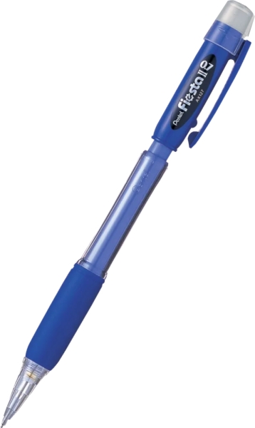 7 mm con gomma - Include 2 ricariche - Impugnatura in gomma - Design ergonomico - Colore blu