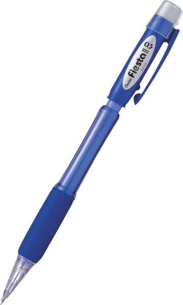 5 mm con gomma - Include 2 ricariche - Impugnatura in gomma - Design ergonomico - Colore blu