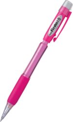 5 mm con gomma - Include 2 ricariche - Impugnatura in gomma - Design ergonomico - Colore rosa