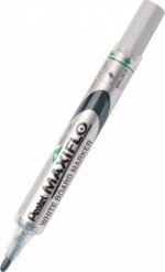 Pentel Maxiflo Pennarello per lavagna bianca - Punta a pallottola - Larghezza tratto 2 mm - Regolazione del flusso d'inchiostro - 50% di materiali riciclati - Colore verde - immagine 2