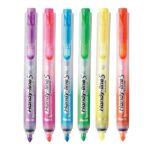 Pentel Handy Line S Confezione da 6 pennarelli fluorescenti a punta retrattile - Inchiostro liquido - Tratto da 1