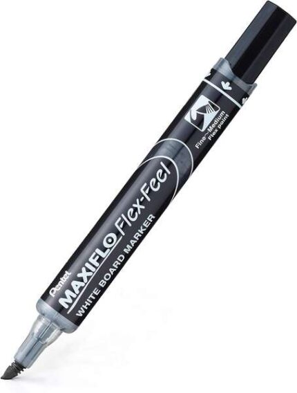 6 mm - Tratto da 1 a 5 mm - Dosaggio dell'inchiostro tramite pistone - Colore nero