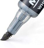 Pentel Maxiflo Flex-Feel Pennarello per lavagna bianca - Punta flessibile 4,6 mm - Tratto da 1 a 5 mm - Dosaggio dell'inchiostro tramite pistone - Colore nero - immagine 3