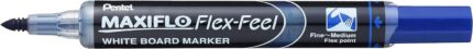 Pentel Maxiflo Flex-Feel Pennarello per lavagna bianca - Punta flessibile 4