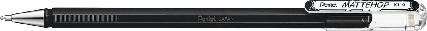 Pentel Mattehop Penna a sfera - Punta 1 mm - Tratto 0