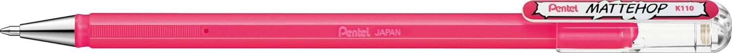 Pentel Mattehop Penna a sfera - Punta 1 mm - Tratto 0