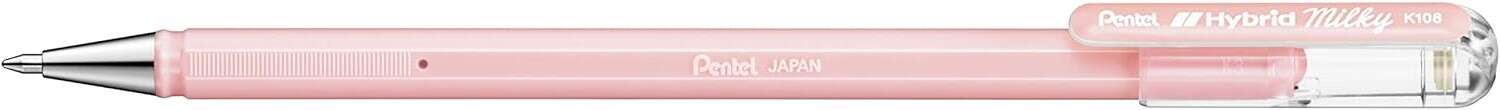 Pentel Hybrid Milky Penna a sfera - Punta fine 0 Pentel Hybrid Milky Penna a sfera - Punta fine 0