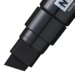 Pentel PenTools Pen N50XL Pennarello permanente industriale - Tratto 11-17 mm - Punta smussata resistente e durevole - Resistente all'acqua e alla luce - Colore nero - immagine 3