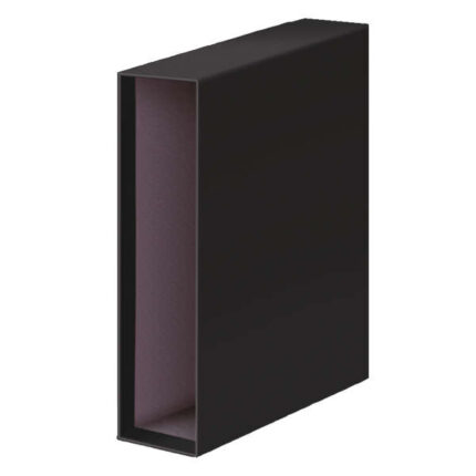 Dohe Archicolor Custodia per raccoglitore a leva - Formato Folio - Cartone rivestito - Colore Nero