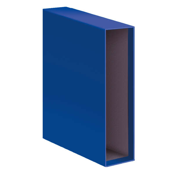 Dohe Archicolor Copertina per raccoglitore a leva - Formato Folio - Cartone rivestito - Colore blu