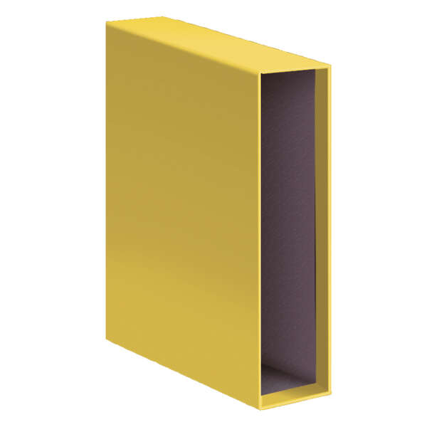 Dohe Archicolor Custodia per raccoglitore a leva - Formato Folio - Cartone rivestito - Colore Giallo