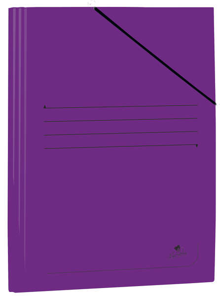 Mariola Cartellina in cartoncino plastificato Folio 500 g/m² - Dimensioni 34 x 25 cm - Chiusura con elastico - Colore viola Mariola Cartellina in cartoncino plastificato Folio 500 g/m² - Dimensioni 34 x 25 cm - Chiusura con elastico - Colore viola