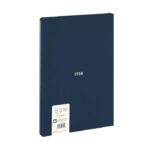 Milan Serie 1918 Taccuino rilegato Formato A4 Griglia 5x5 mm - 48 fogli da 95 g/m² - Microperforato - Copertina morbida - Colore blu scuro - immagine 2