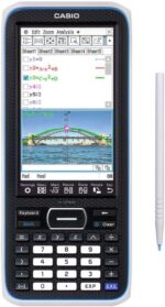 Casio FX-CP400 Calcolatrice scientifica grafica 3D - Schermo tattile a colori - Grafici 3D - Disegno simultaneo di fino a 100 curve - Alimentazione a batterie
