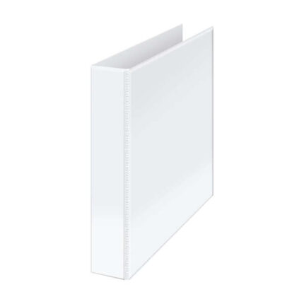 Raccoglitore Dohe Canguro Basic A4 - 2 anelli misti da 40 mm - Tasca sul dorso e sulla copertina - Cartone rivestito - Colore bianco