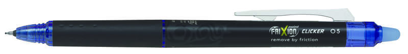 Pilot Frixion Point Clicker 0.5 Penna a sfera retrattile con inchiostro termosensibile - Cancellabile - Punta fine 0