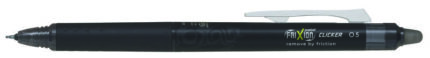 Pilot Frixion Point Clicker 0.5 Penna a sfera retrattile con inchiostro termosensibile - Cancellabile - Punta fine 0