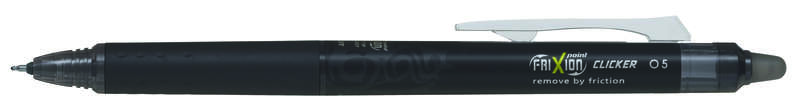Pilot Frixion Point Clicker 0.5 Penna a sfera retrattile con inchiostro termosensibile - Cancellabile - Punta fine 0