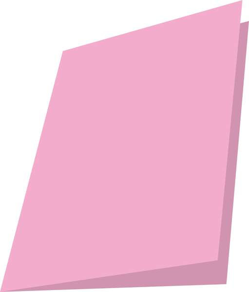 Mariola Confezione da 50 foglietti in cartoncino da 180 g - Formato Folio - Fessura per fastener - Colore Rosa