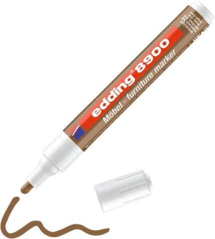 5-2 mm - Resistente alla luce - Asciugatura rapida - Colore noce chiaro