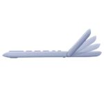 Casio JW-200SC Calcolatrice da tavolo a 12 cifre con inclinazione regolabile - Simboli di comando delle funzioni - Memoria totale generale e indipendente - Alimentazione solare e a batterie - Colore azzurro - immagine 3