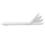 Casio JW-200SC Calcolatrice da tavolo a 12 cifre con inclinazione regolabile - Simboli di comando delle funzioni - Memoria totale generale e indipendente - Alimentazione solare e a batterie - Colore bianco - immagine 3
