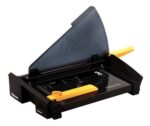 Fellowes Taglierina con lama in acciaio inossidabile - Capacità di taglio 20 fogli - Guide di taglio con formati DIN - Base metallica con piedini antiscivolo - immagine 2