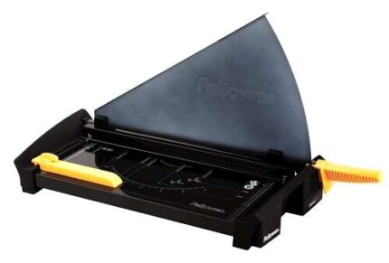 Fellowes Stellar A3 Taglierina con capacità di taglio fino a 20 fogli - Lama in acciaio inossidabile - Lunghezza di taglio 460 mm - Barra di compressione - Colore nero