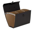 Bankers Box Valigetta archivio resistente - 19 scomparti per documenti - Chiusura di sicurezza a scatto - Struttura plastificata - Include foglio con etichette - immagine 2