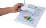 Fellowes Bankers Box Confezione da 50 Fastener da 85 mm in plastica - 2 pezzi in polipropilene riciclato semirigido - Facilita il trasferimento dei documenti - Capacità fino a 600 fogli - immagine 2