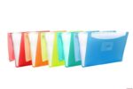 Oxford Urban A4+ Classificatore a 8 scomparti - Coperchio in plastica traslucida - Ideale per organizzare i documenti - Include etichette per i divisori - Colori assortiti - immagine 2