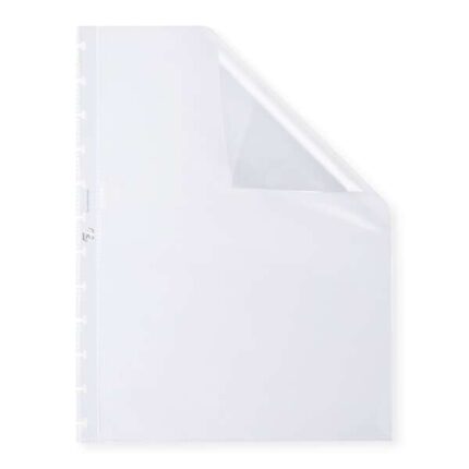 Oxford Variozip Custodie per cartelle - Formato A4 - Materiale in pelle arancione trasparente - Chiusura con cerniera - Resistenti e durevoli