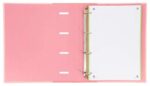 Oxford Europeanbinder Touch A4+ Raccoglitore ad anelli con ricambio a quadretti 5x5 - Copertina extra spessa - Chiusura con elastico - Colore Flamingo Pastello - immagine 2