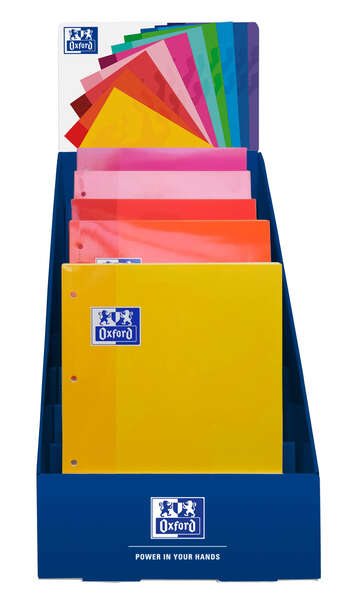 Oxford School Ricarica Color1 - Incollata 5x5 - Colori caldi - Ideale per studenti