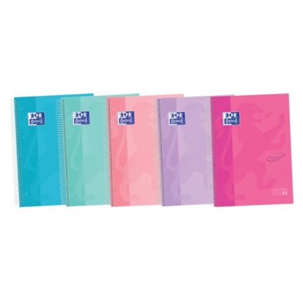 Oxford School Touch A4+ Europeanbook - Copertina rigida resistente - 5 divisori - 1 riga per l'identificazione - 120 fogli