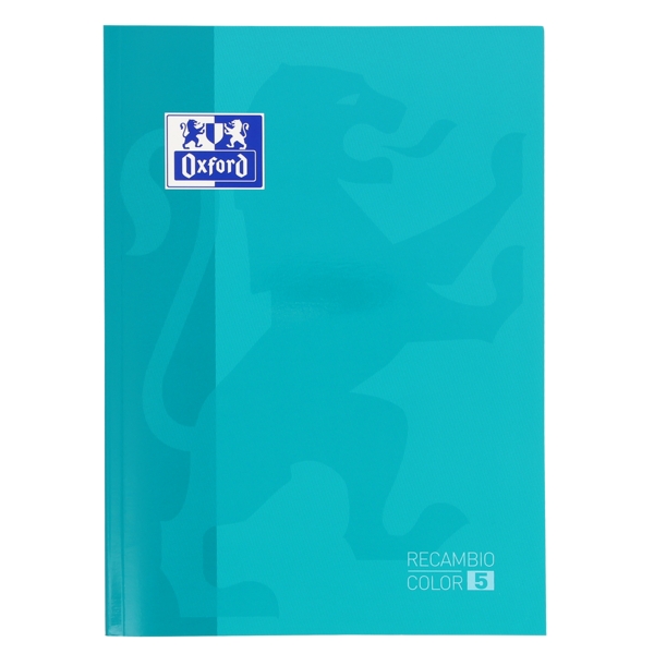 Quaderno di ricambio Oxford School Touch - Formato A4 - Copertina morbida - Rilegatura incollata 5x5 - 80 fogli