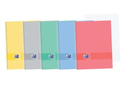 Oxford & You Europeanbook A4+ Copertina estraibile - Quaderno con 100 fogli - Formato A4+ - 5x5 con 2 margini