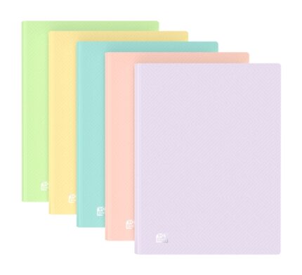 Oxford A4 40F PP TR Past St - Quaderno con copertina rigida - Formato A4 - 40 fogli - Carta resistente - Design moderno