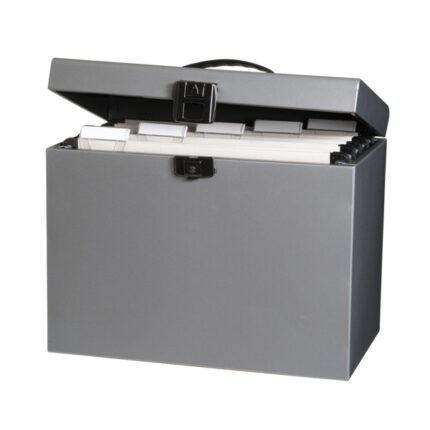 Oxford Class N' Go Classic Valigetta in metallo per cartelle sospese A4 - Resistente e durevole - 220x295x370 mm - Ideale per organizzare i documenti - Pratica e funzionale