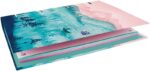 Oxford Ice Explorer Europeanbinder A4+ Raccoglitore ad anelli 4x 35 mm con ricambio 5x5 - Dorso da 45 mm - Copertina estraibile con chiusura a elastico - 2 diversi design - immagine 2