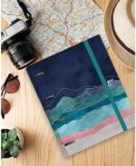 Oxford Ice Explorer Europeanbinder A4+ Raccoglitore ad anelli 4x 35 mm con ricambio 5x5 - Dorso da 45 mm - Copertina estraibile con chiusura a elastico - 2 diversi design - immagine 5