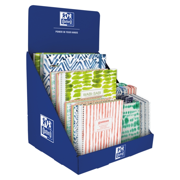Oxford Japandi Espositore da Tavolo - Organizer Completo per Scrivania - Include Europeanbooks A5+