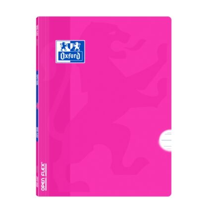 Quaderno rilegato Oxford Openflex A4 - Copertina in plastica resistente - Rilegato per una maggiore durata - Righe 3