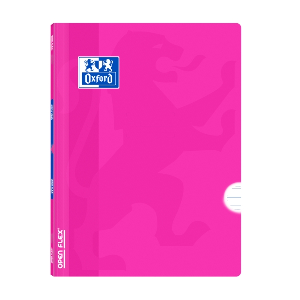 Quaderno rilegato Oxford Openflex A4 - Copertina in plastica resistente - Rilegato per una maggiore durata - Righe 3