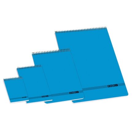 Blocco note da ufficio Enri a spirale 16º 4x4 - Carta di alta qualità - Dimensioni compatte - Rilegatura resistente