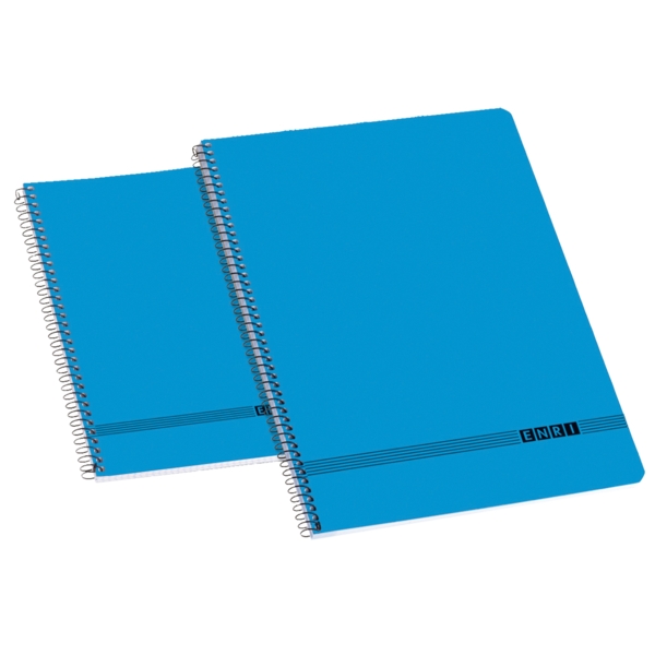 Enri Oficina Fº Copertina morbida Quaderno a spirale liscio - Formato Fº - Copertina morbida - Quaderno a spirale - Ideale per l'ufficio - Colore blu Enri Oficina Fº Copertina morbida Quaderno a spirale liscio - Formato Fº - Copertina morbida - Quaderno a spirale - Ideale per l'ufficio - Colore blu