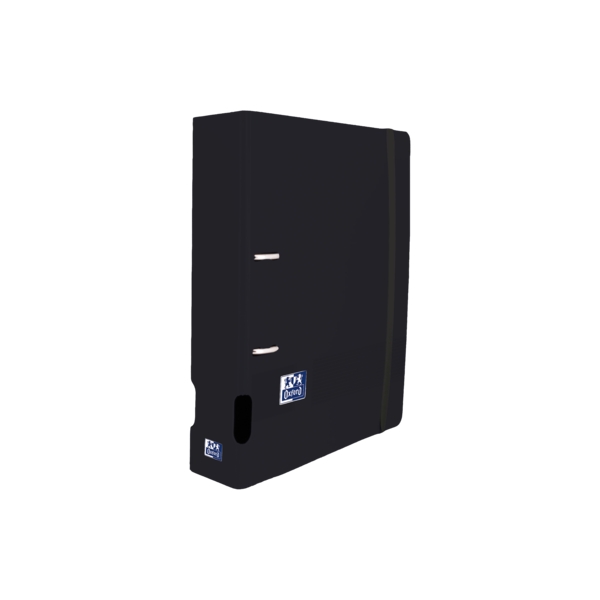 Oxford Live & Go Cartella A4+ - Coperchio in plastica Polyfoam - Dorso da 70 mm - Colore nero