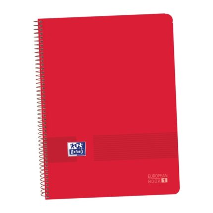 Oxford Live&Go A4+ Europeanbook - Copertina in plastica - 80 fogli - Formato 1